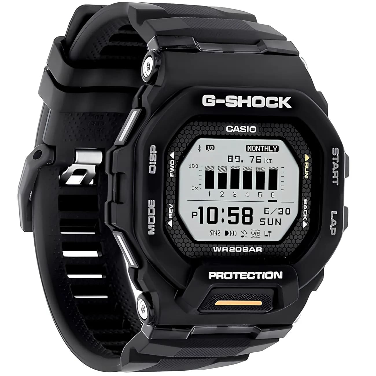 ساعت مچی دیجیتال مردانه کاسیو Casio G-SHOCK مدل GBD-200 با نمایشگر MIP — تصویر ۳