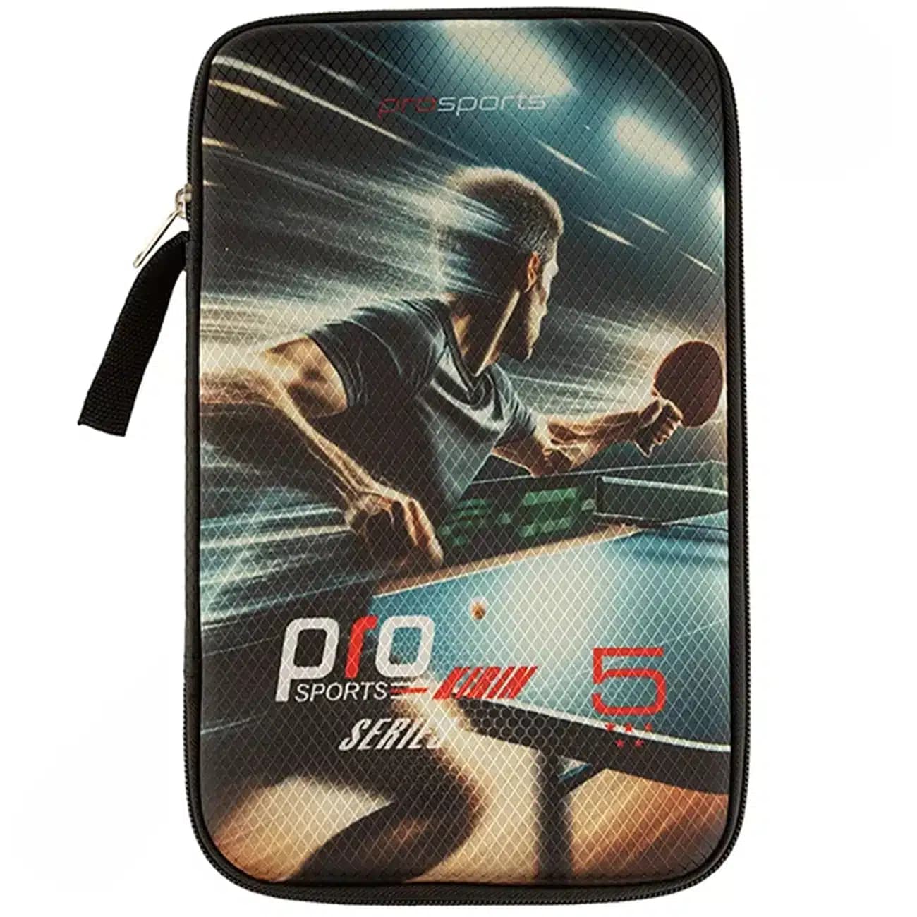 راکت پینگ پنگ 5 ستاره پرو اسپورتز PRO SPORTS کیف دار (پک 1 عددی) — تصویر ۴