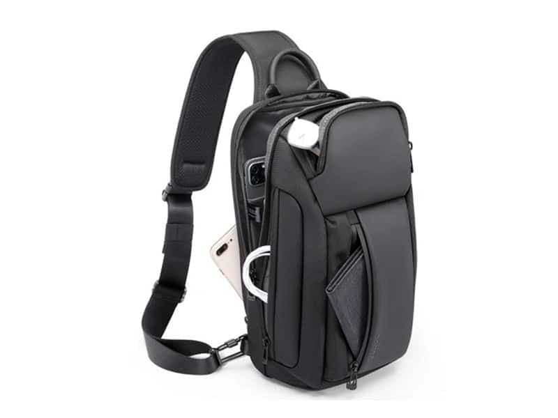 کیف کراس بادی مردانه بنج اصل Bange BG-7566 ضدآب — تصویر ۵