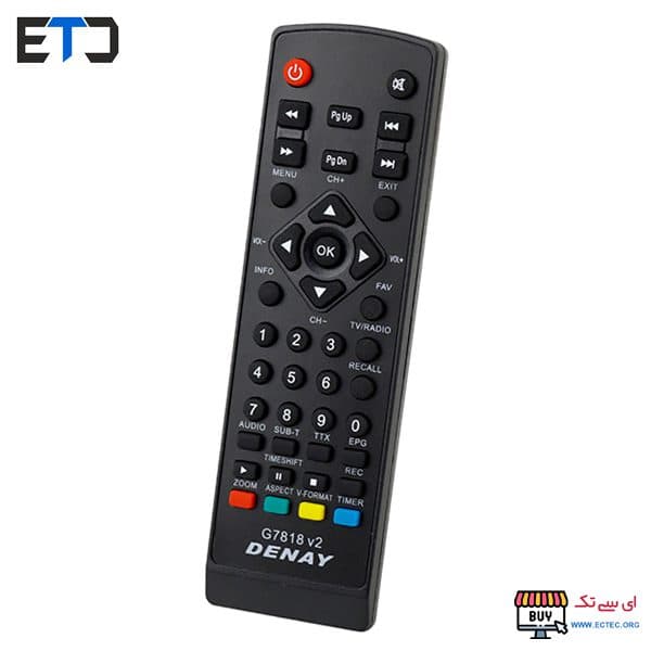 ریموت کنترل گیرنده دیجیتال دنای Denay G7818 V2 — تصویر ۲