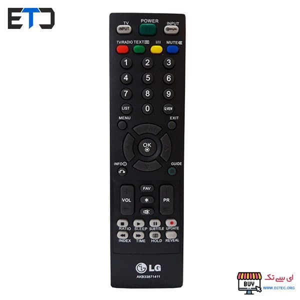 ریموت کنترل تلویزیون ال جی LG AKB33871411