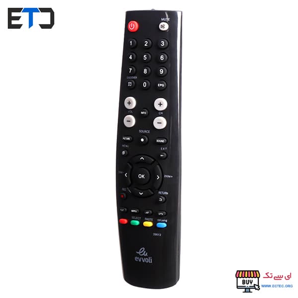 ریموت کنترل تلویزیون ایوولی Evvoli سری EV100 — تصویر ۲