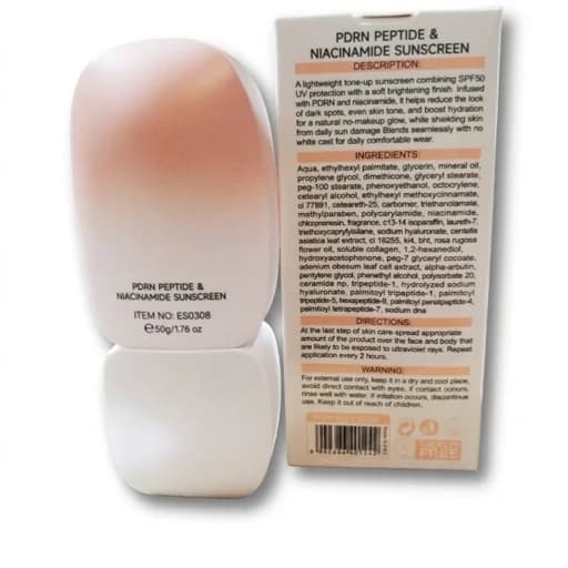 ضد آفتاب بیرنگ SPF50 استلین PDRN حاوی نیاسینامید، پپتاید و کلاژن 50 گرم — تصویر ۴