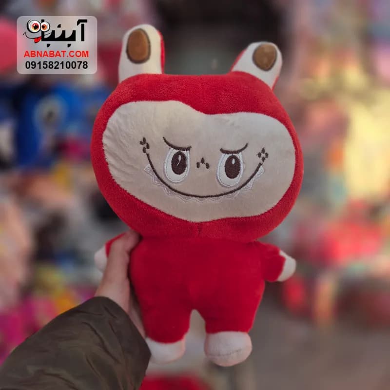 عروسک لبوبو صورتی 30 سانتی کد 1473 — تصویر ۴