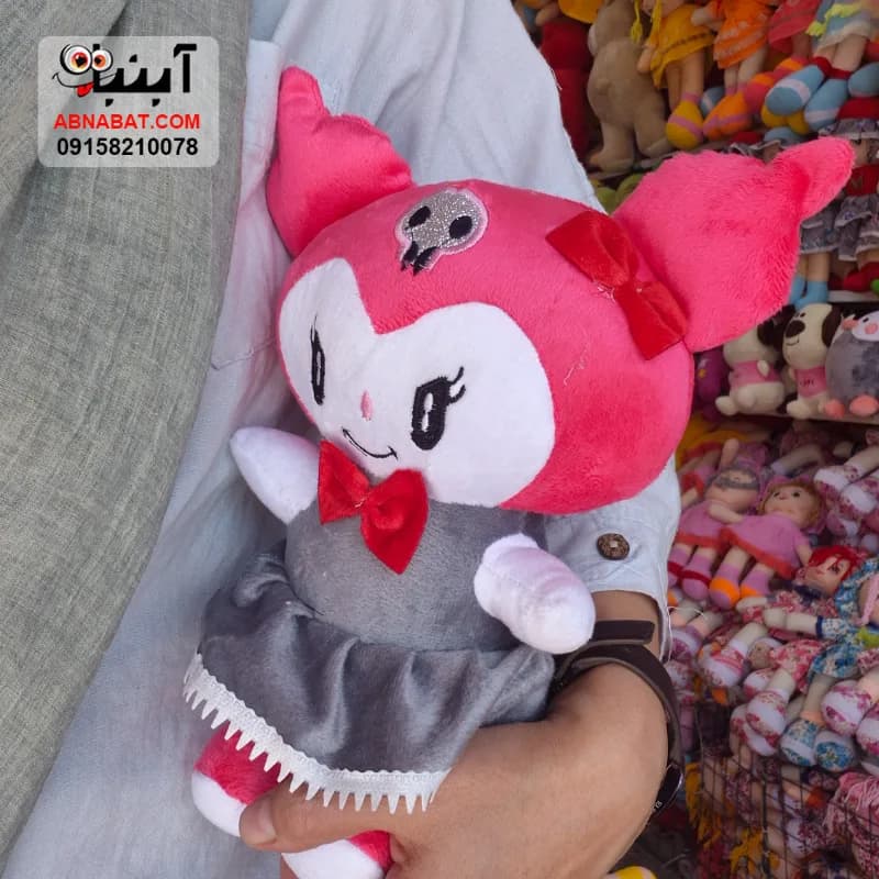 عروسک کرومی صورتی 25 سانتی کد 1472 — تصویر ۵