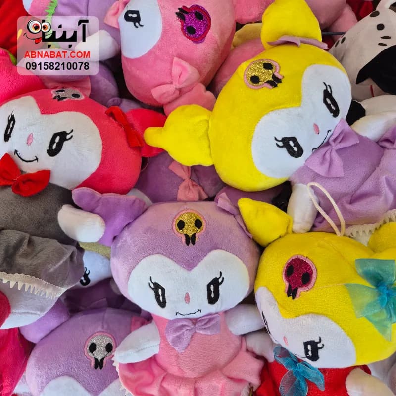 عروسک کرومی صورتی 25 سانتی کد 1472 — تصویر ۴