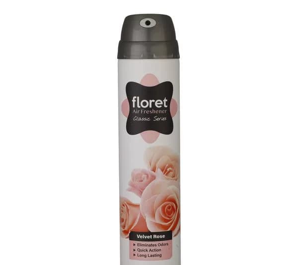 اسپری خوشبوکننده هوا فلورت مدل Velvet Rose