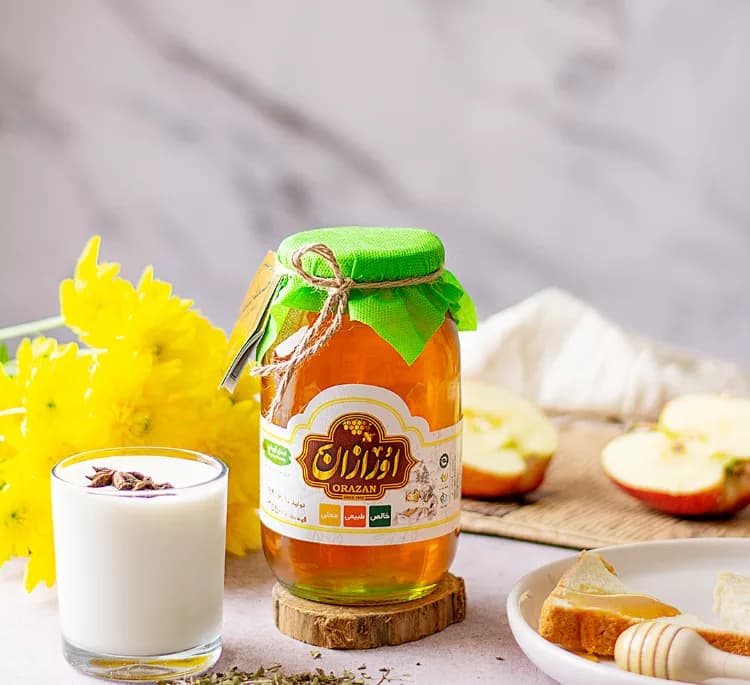 عسل آویشن اورازان وزن 960 گرم — تصویر ۲