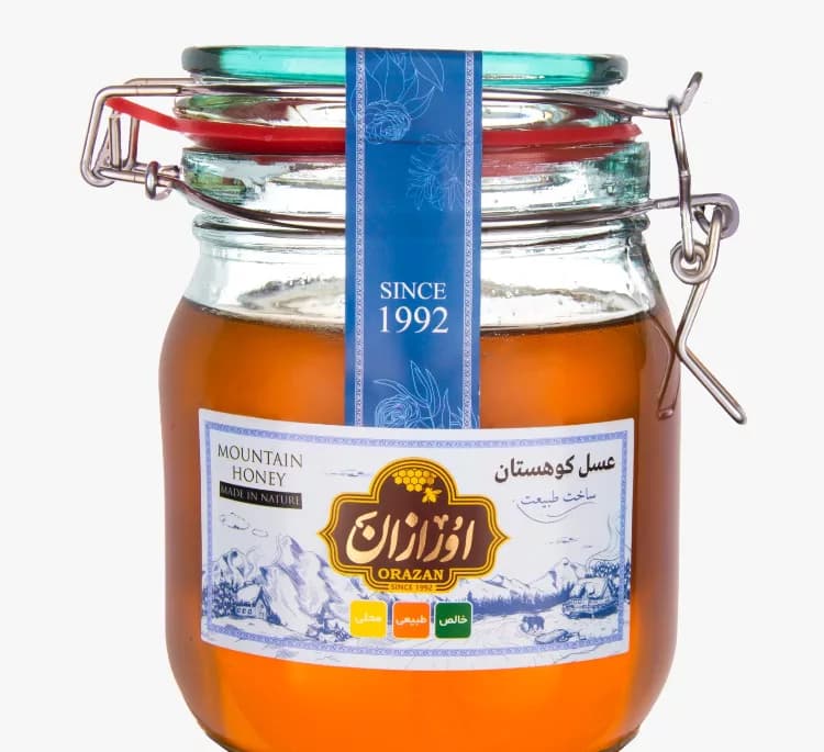 عسل کوهستان اورازان وزن 1000 گرم