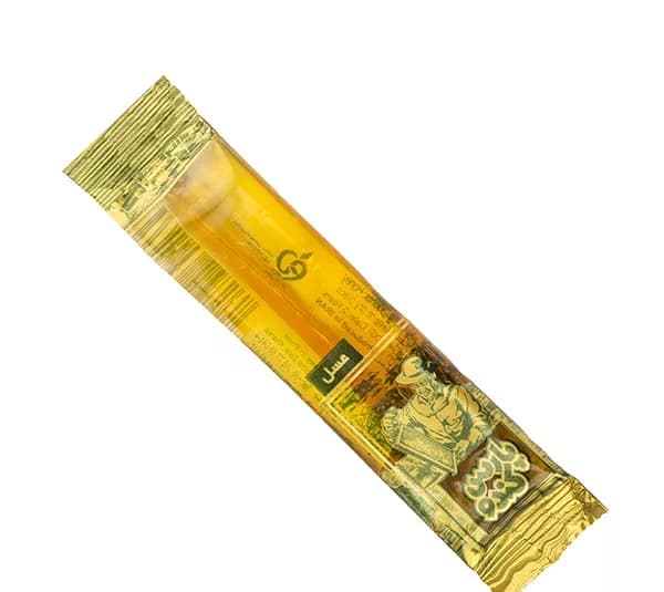 ساشه عسل پارس کندو وزن 12 گرم بسته 100 عددی — تصویر ۳