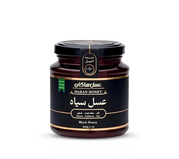 عسل سیاه هاکان وزن 400 گرم