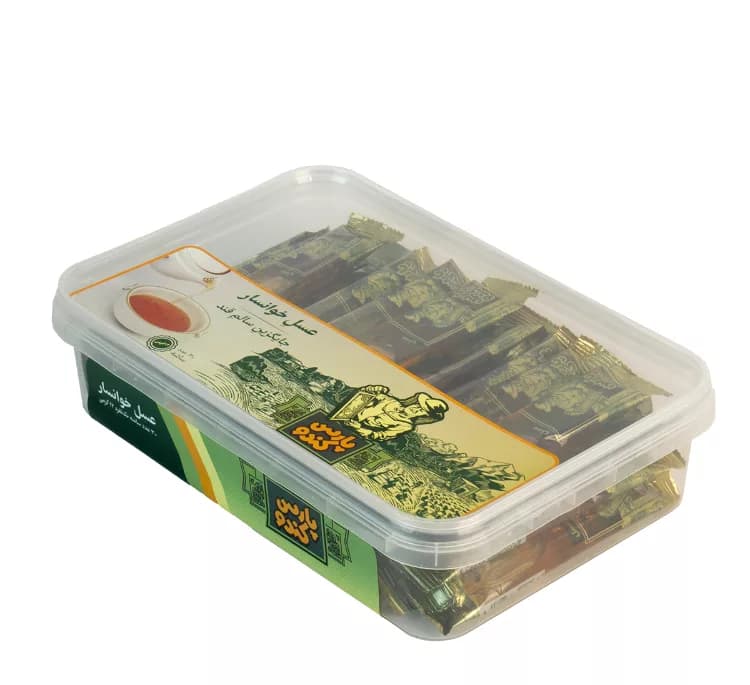 عسل خوانسار پارس کندو وزن 12 گرم بسته 30 عددی
