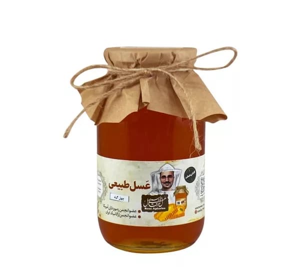 عسل طبیعی چهل گیاه رضا وزن 950 گرم