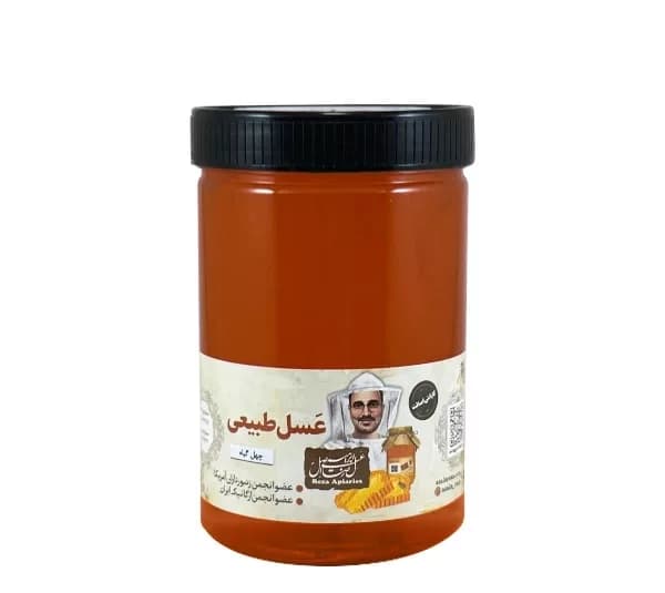 عسل طبیعی چهل گیاه رضا وزن 950 گرم — تصویر ۲