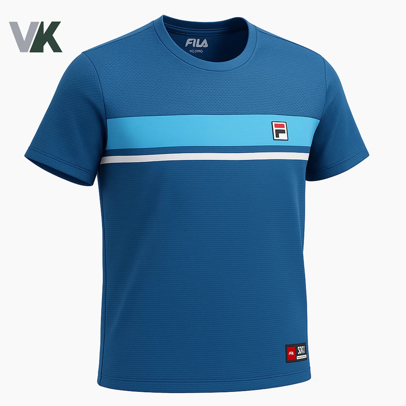 تیشرت مردانه FILA کد 6936 رنگ آبی