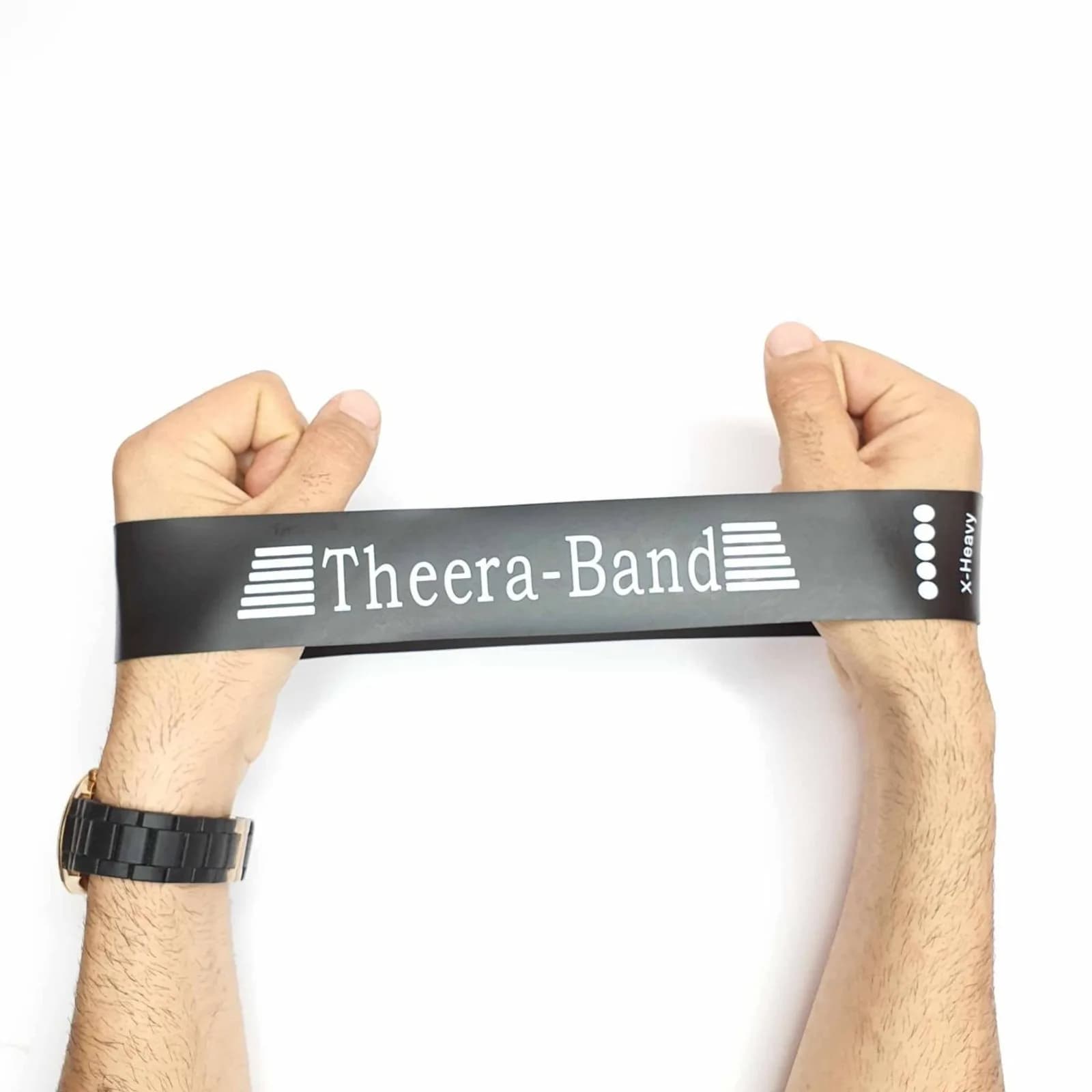 کش مینی لوپ تراباند رنگ مشکی کش ورزشی تراباند (Theraband) شناسه10100038