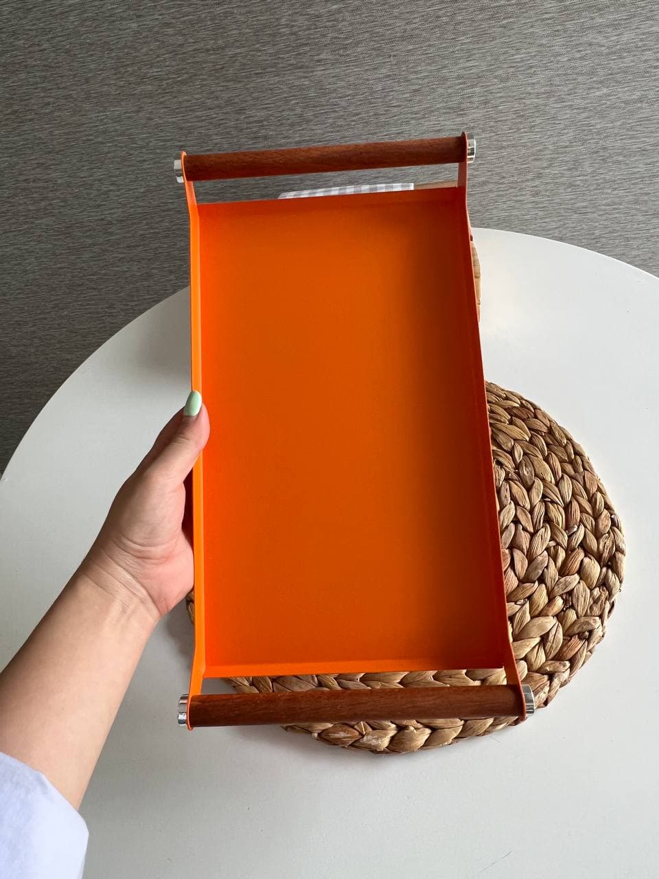 سینی فلزی دسته مدادی لایت — تصویر ۵