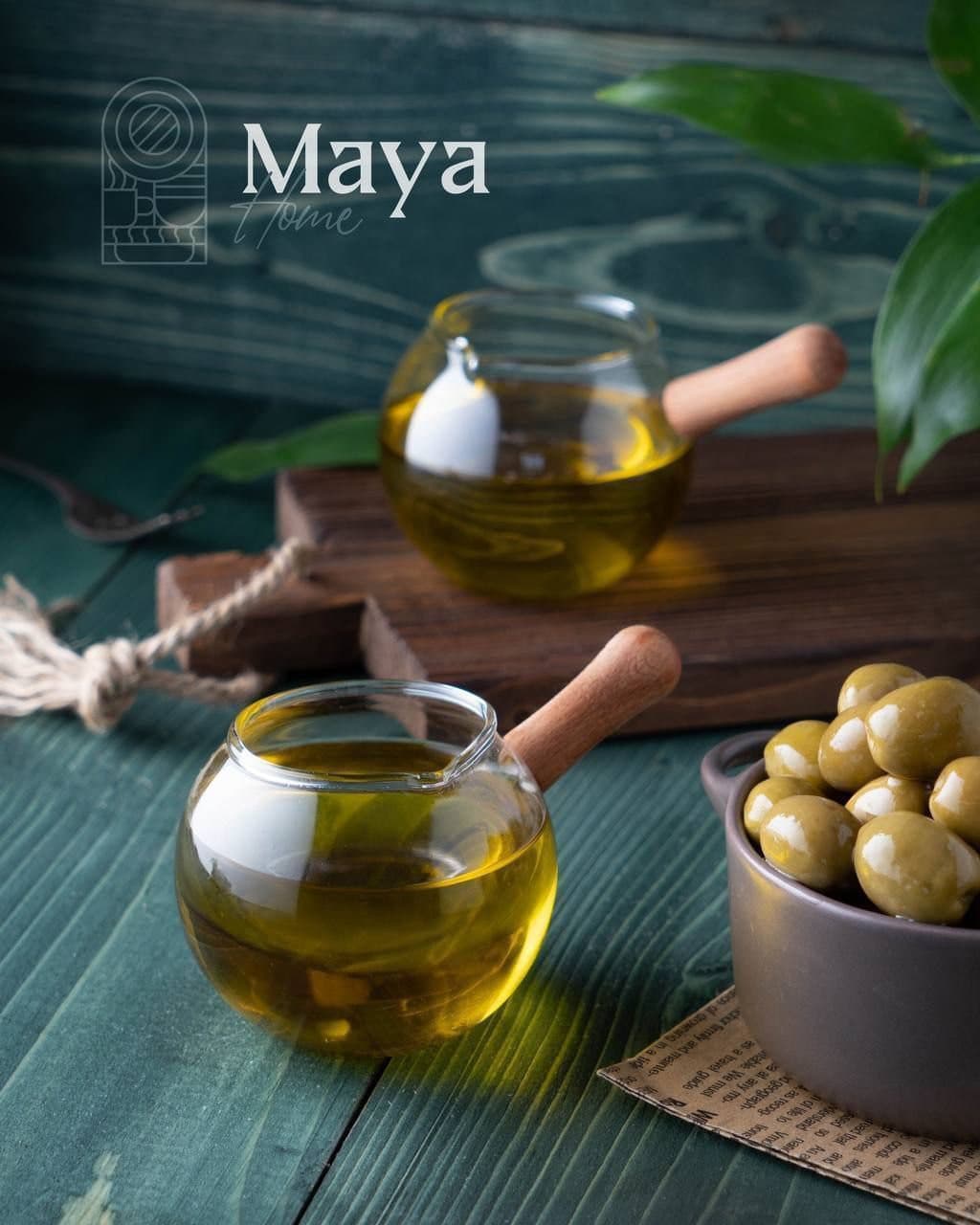 سس خوری پیرکس دسته چوبی تپل مایاهوم — تصویر ۲