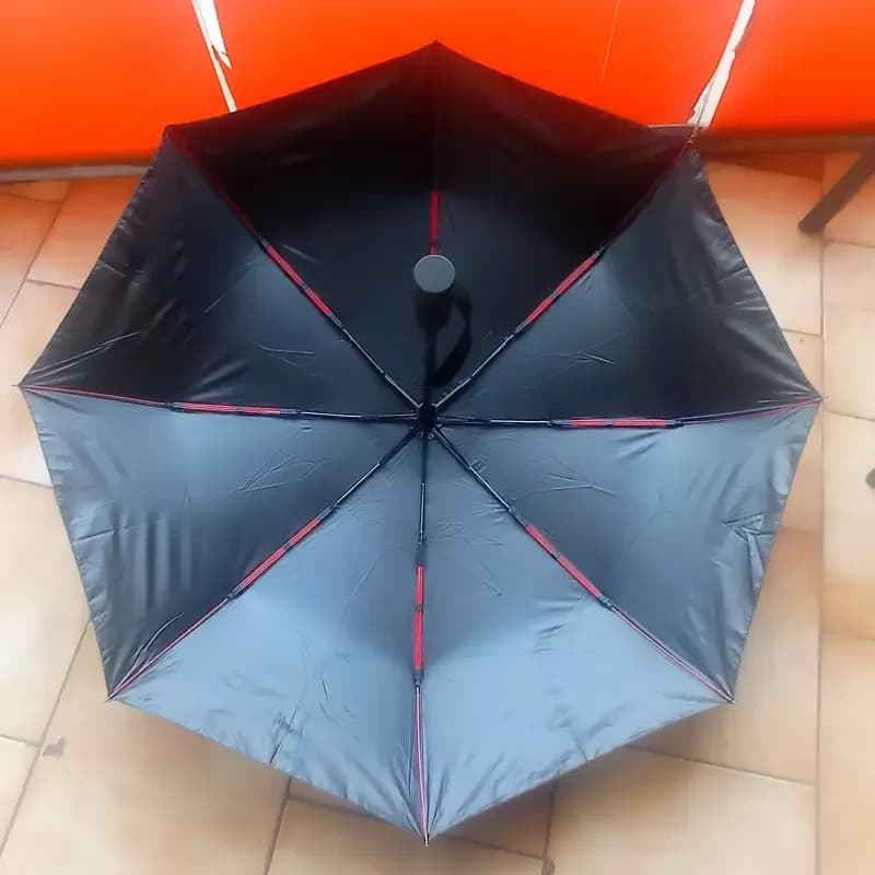 چتر تمام اتوماتیک طرح شیائومی تاشو ضد آب سبک 8 فنر — تصویر ۵