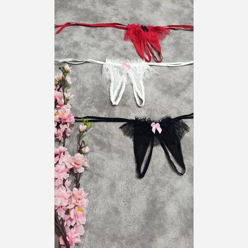 شورت فانتزی فاق باز بغل گره ای