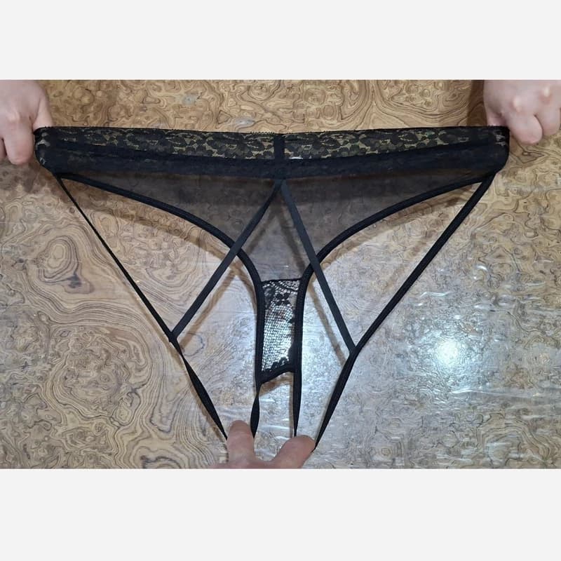 شورت لامبادا فانتزی زنانه مشکی