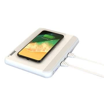 پاور بانک کانفلون با قابلیت شارژ بی سیم مدل PS-02 ظرفیت 25000 میلی آمپر ساعت — تصویر ۴