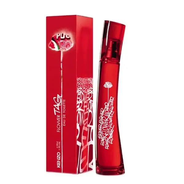 عطر ادکلن کنزو فلاور تگ تویلت اصل | Kenzo Flower Tag Eau de Toilette — تصویر ۲
