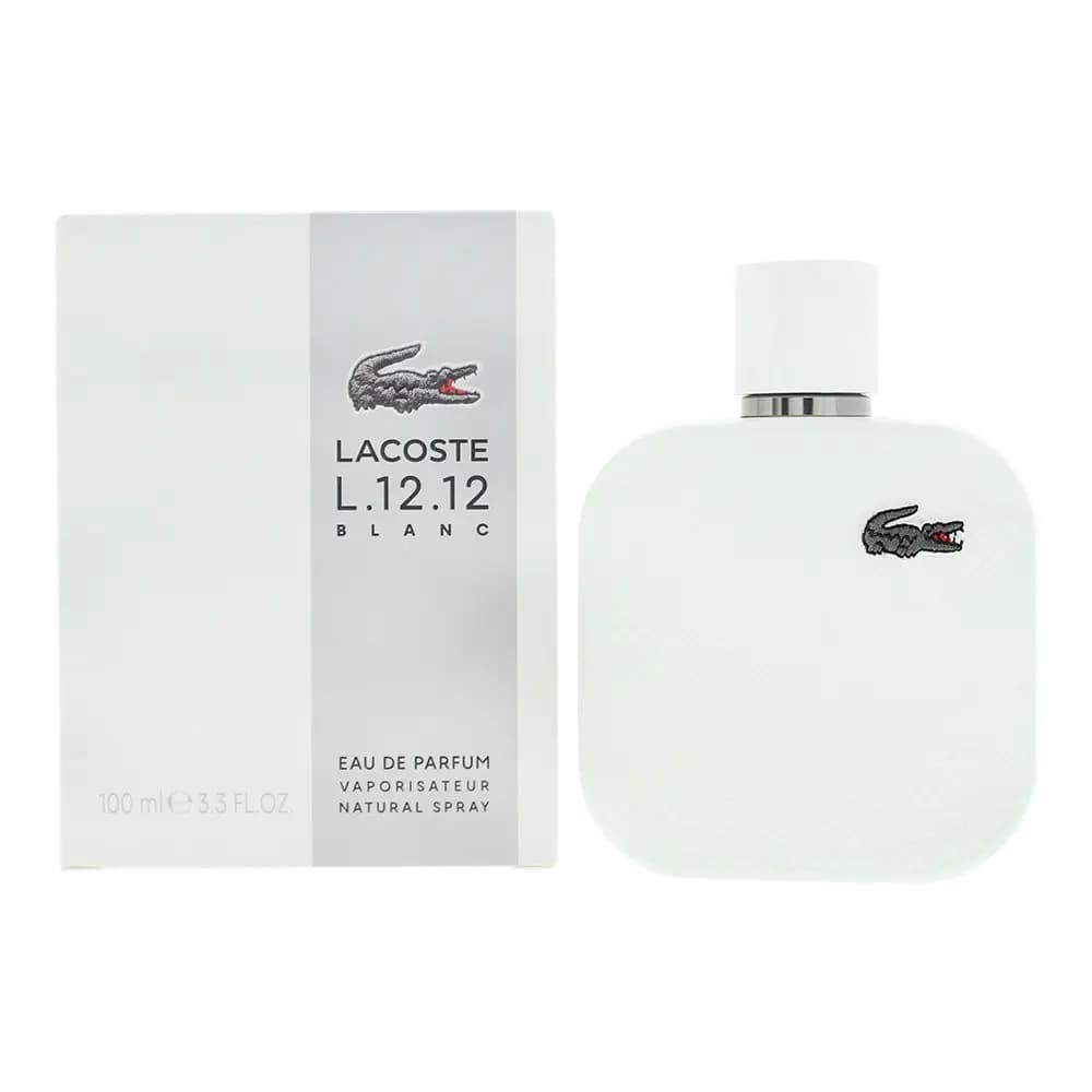 عطر ادکلن لاگوست ال 12.12 ادوپرفیوم بلنک مردانه اصل | Lacoste L.12.12 Eau de Parfum Blanc For Him — تصویر ۲