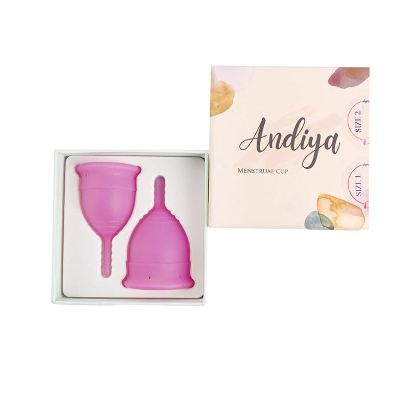کاپ قاعدگی آندیا Andiya مدل دابل – بسته دو عددی