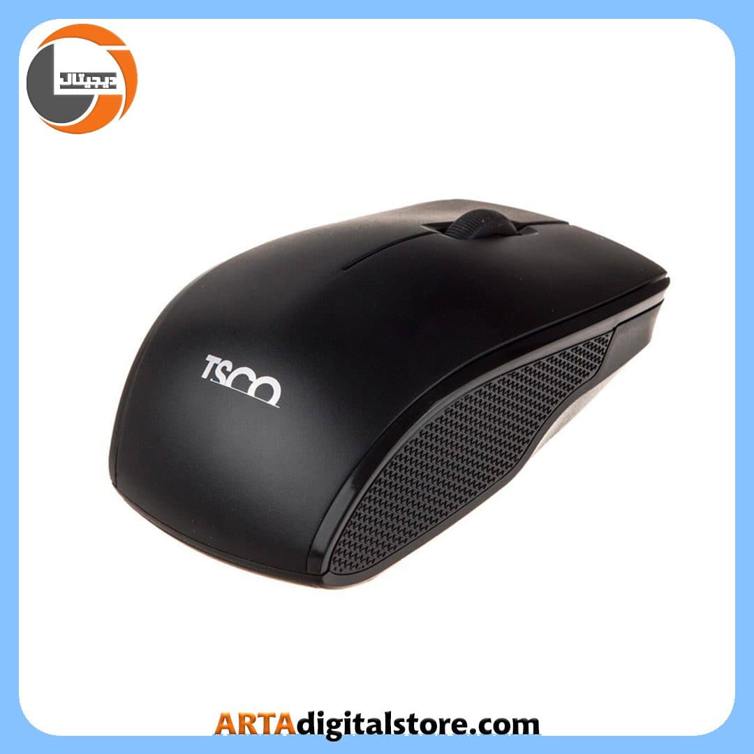 موس و کیبورد بی سیم تسکو TSCO TKM-7018W Black — تصویر ۴