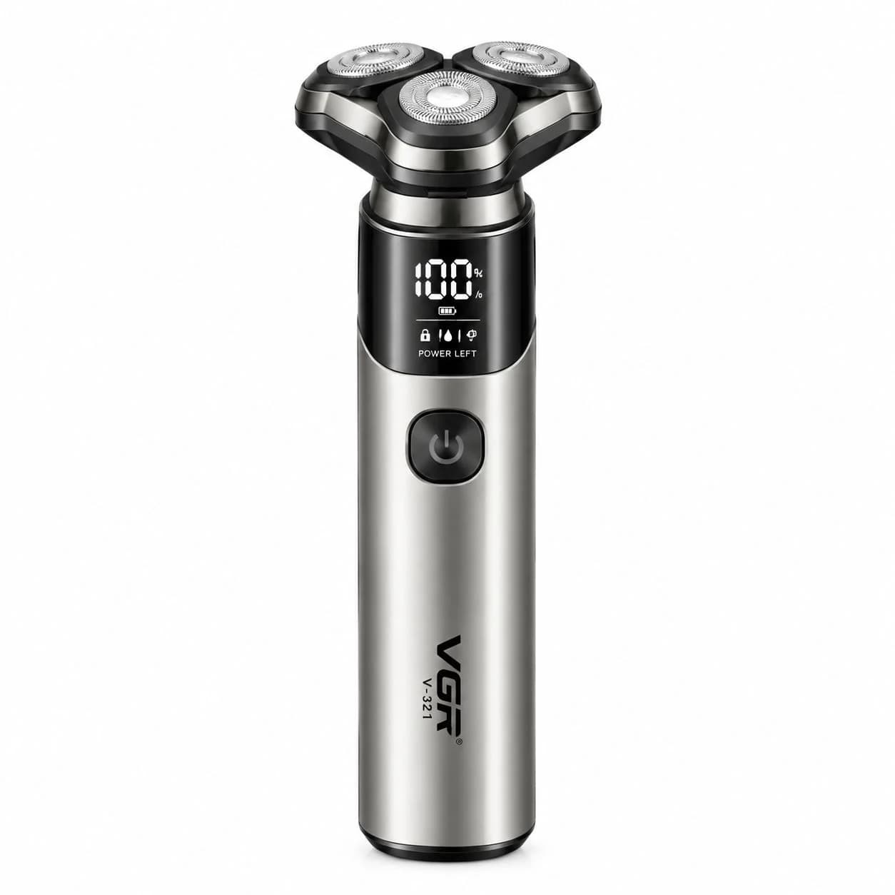 ماشین اصلاح صورت وی جی آر مدل VGR V-321 (سه تیغ ضد آب)