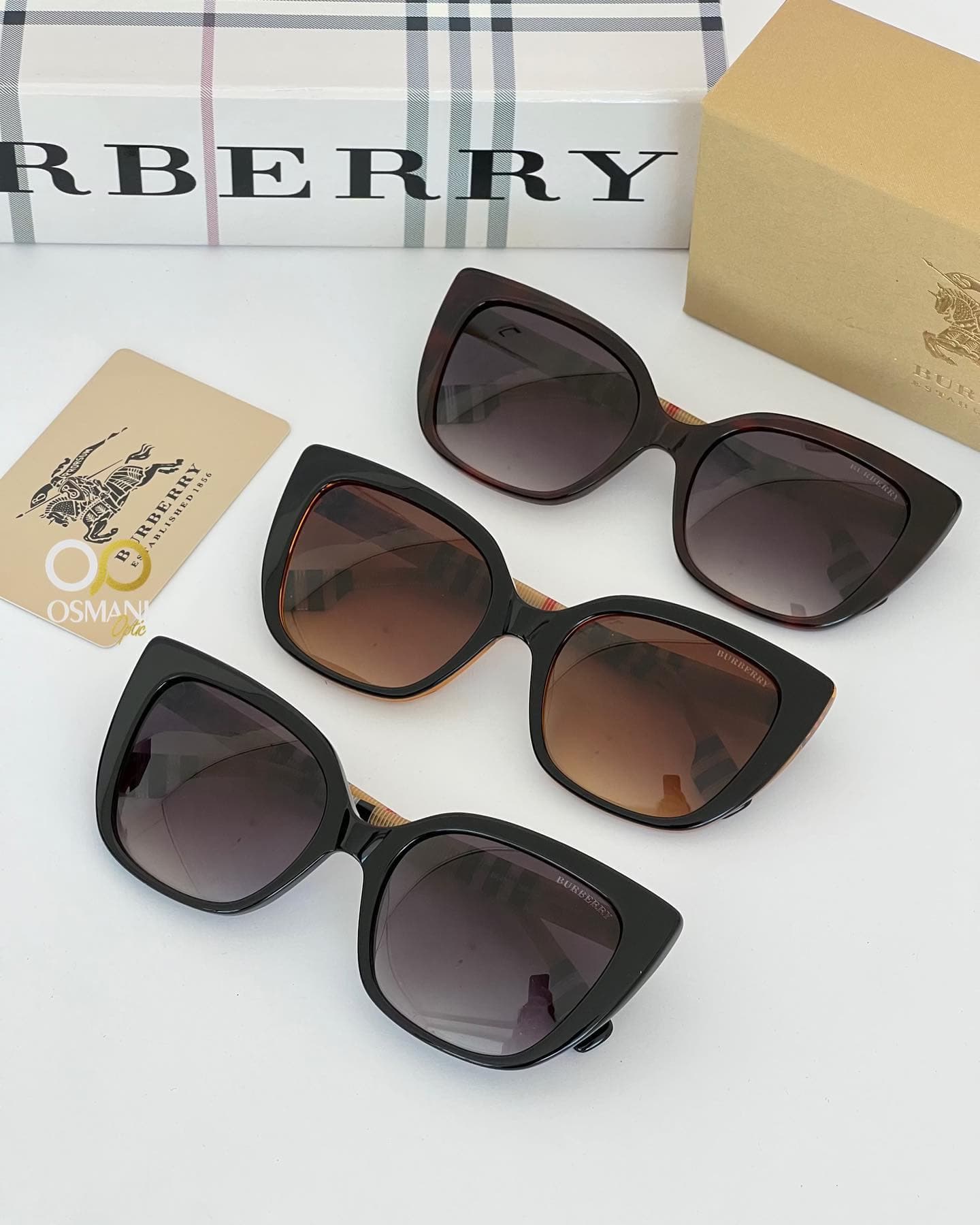 عینک آفتابی زنانه بربری مدل BURBERRY BE4333 — تصویر ۷