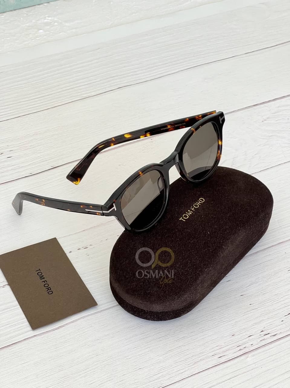 عینک آفتابی اسپرت تامفورد مدل Tom Ford TF5499 Round — تصویر ۸