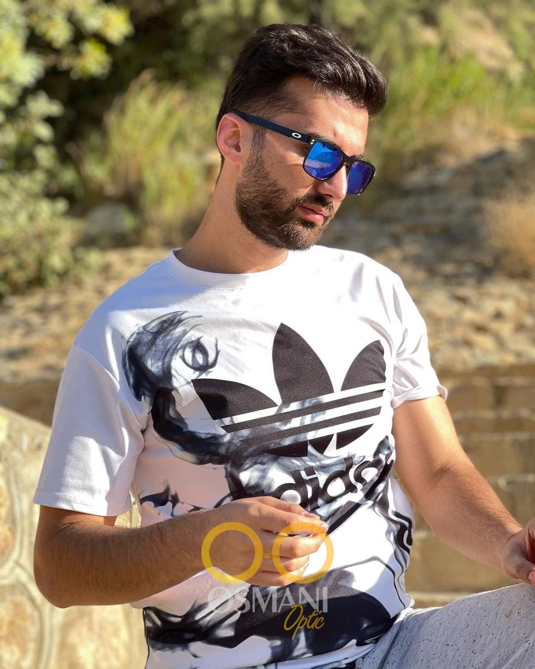 عینک آفتابی اسپرت اوکلی OAKLEY HOLLBROOK OO4123 METAL — تصویر ۵