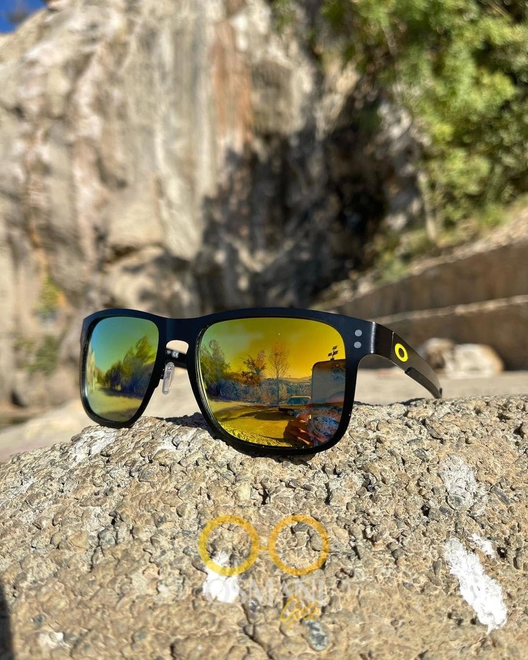 عینک آفتابی اسپرت اوکلی OAKLEY HOLLBROOK OO4123 METAL — تصویر ۳