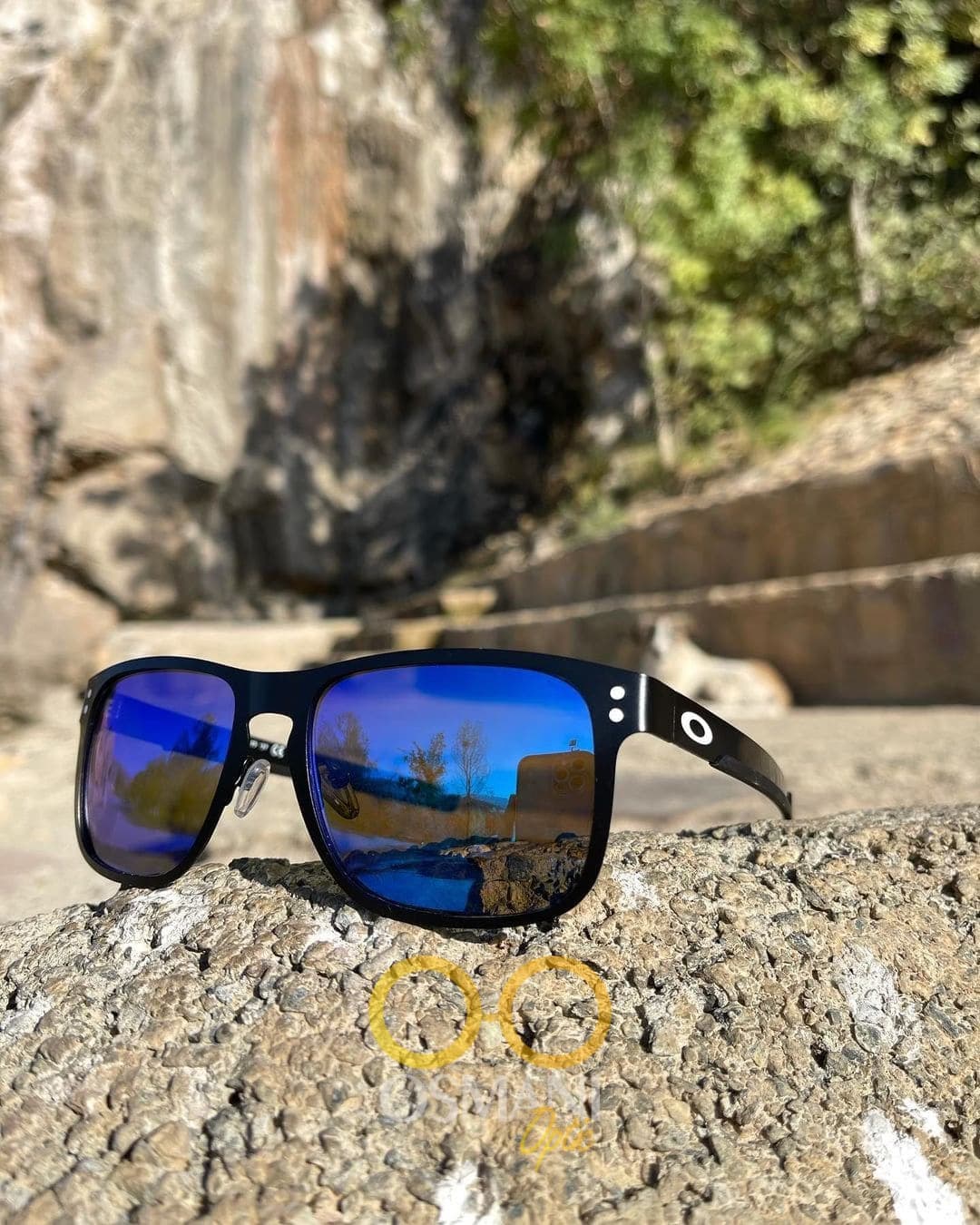 عینک آفتابی اسپرت اوکلی OAKLEY HOLLBROOK OO4123 METAL — تصویر ۴