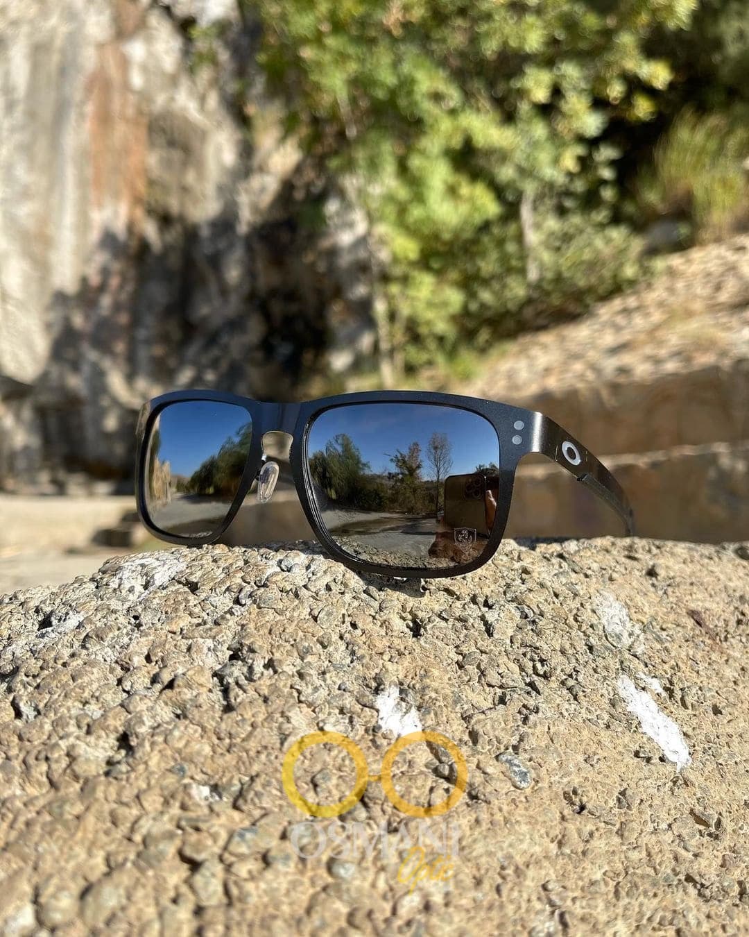عینک آفتابی اسپرت اوکلی OAKLEY HOLLBROOK OO4123 METAL