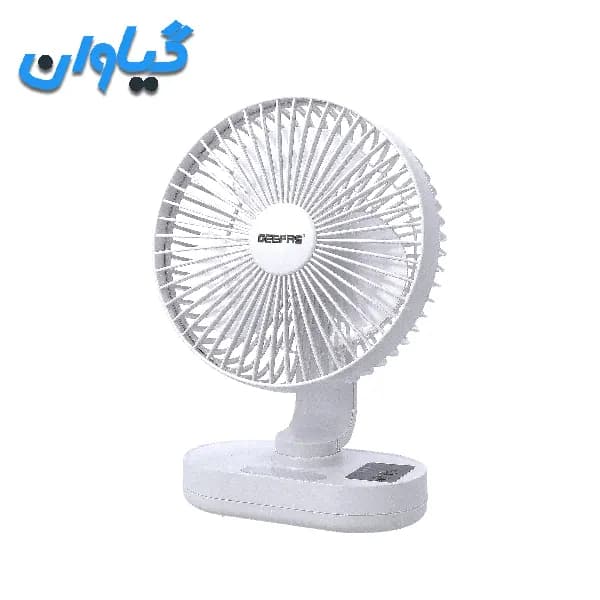 پنکه رومیزی شارژی جیپاس مدل GF21157