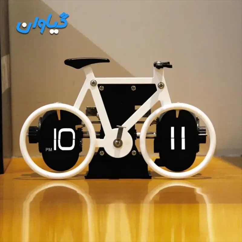 ساعت رومیزی مکانیکی ورقه ای Flip Clock — تصویر ۴