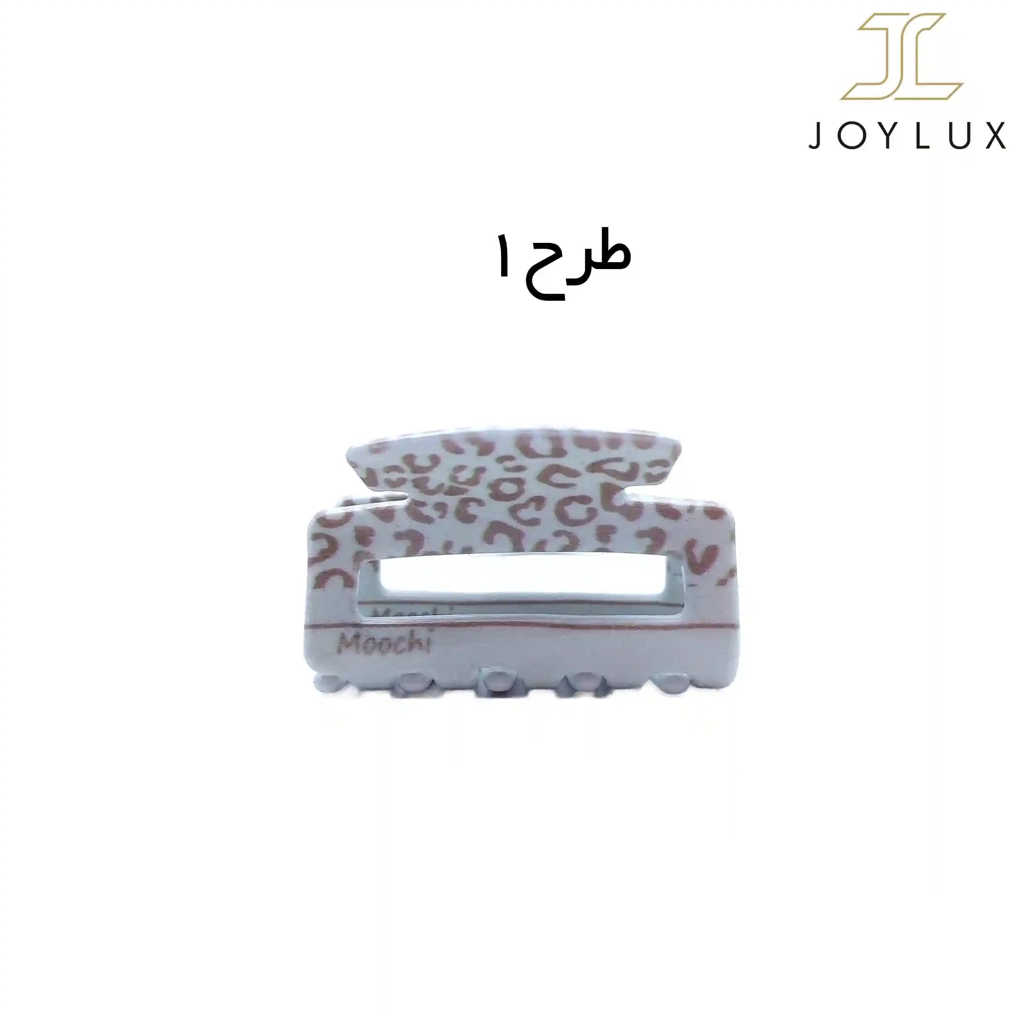 کلیپس مستطیلی طرح پلنگ 6 در 2 سانت