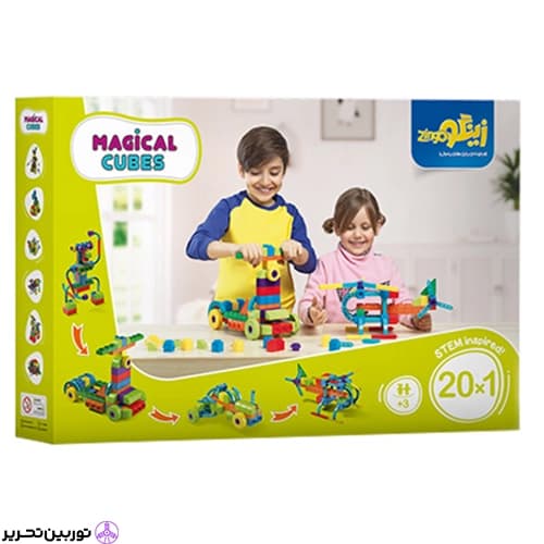 بازی مکعب جادویی 142 قطعه زینگو
