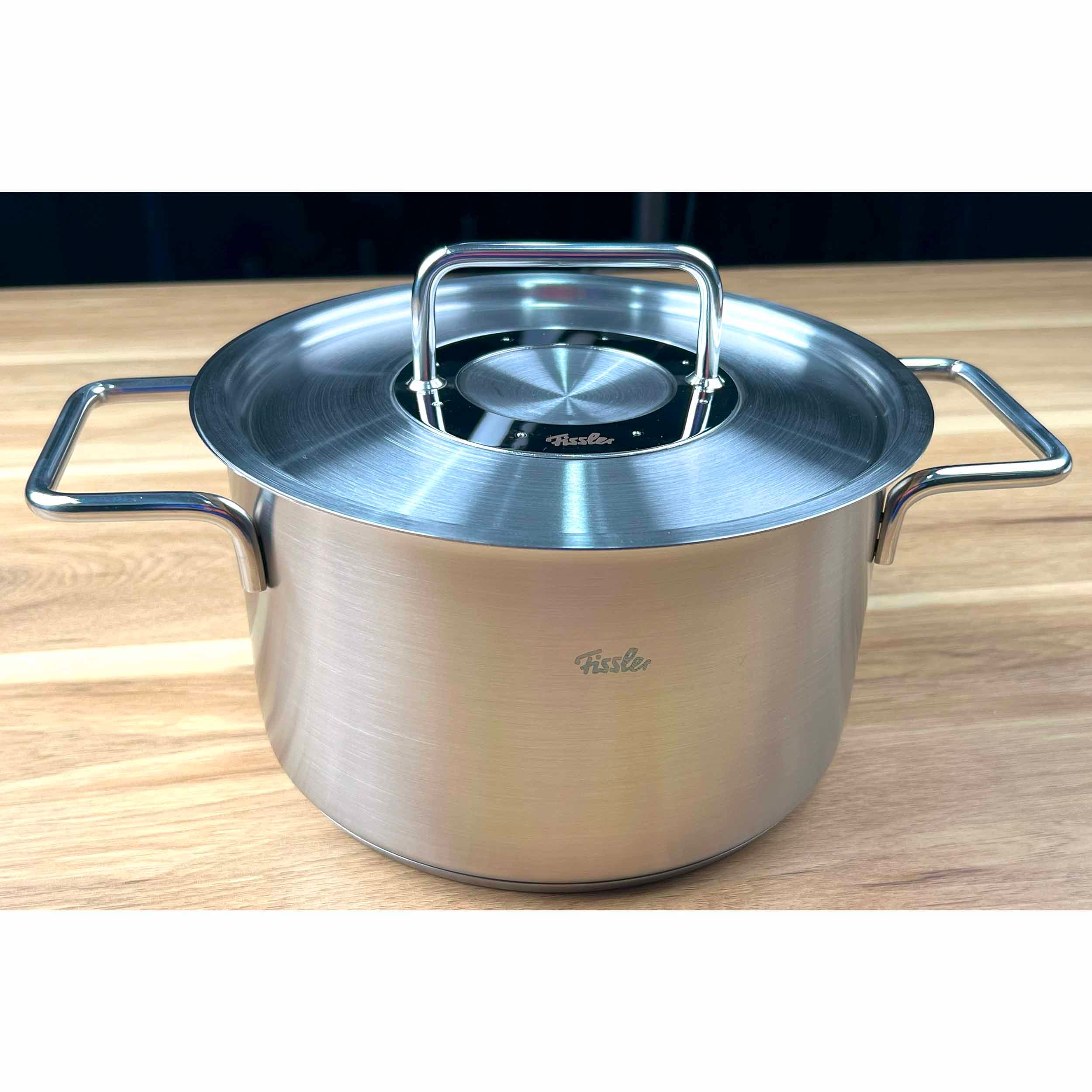 سرویس قابلمه 9 پارچه فیسلر مدل FISSLER PURE STEEL — تصویر ۲