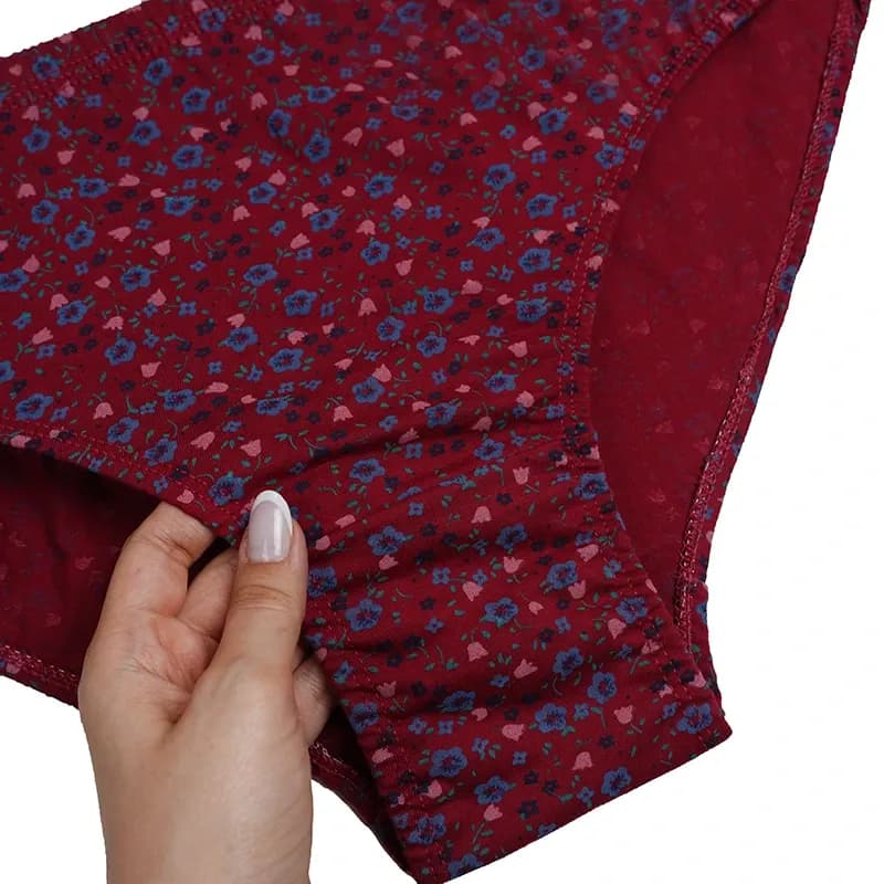 شورت زنانه اسلیپ نخی سایز XL طرح مختلف شارمین — تصویر ۷