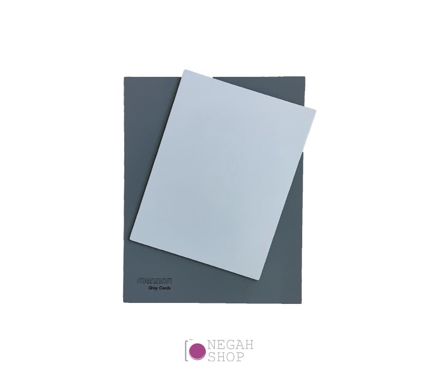 ست 2 تایی کارت خاکستری MENNON SET OF 2 GRAY CARD’S 18% GRAY / 92% WHITE — تصویر ۴