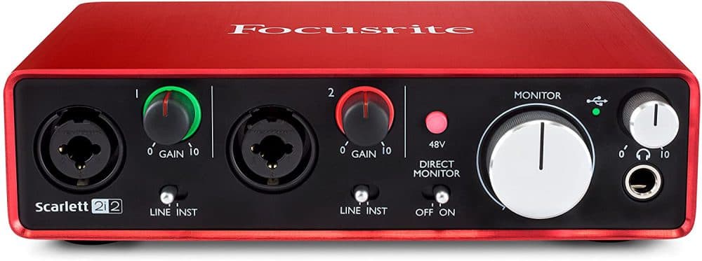 کارت صدا Focusrite scarlett 2i2 3rd gen — تصویر ۲