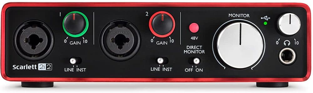 کارت صدا Focusrite scarlett 2i2 3rd gen — تصویر ۳