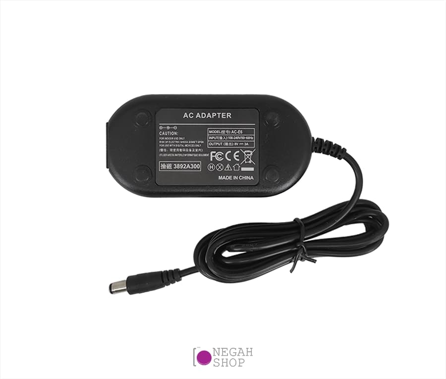 آداپتور برق مستقیم دوربین LP-E6 AC — تصویر ۳