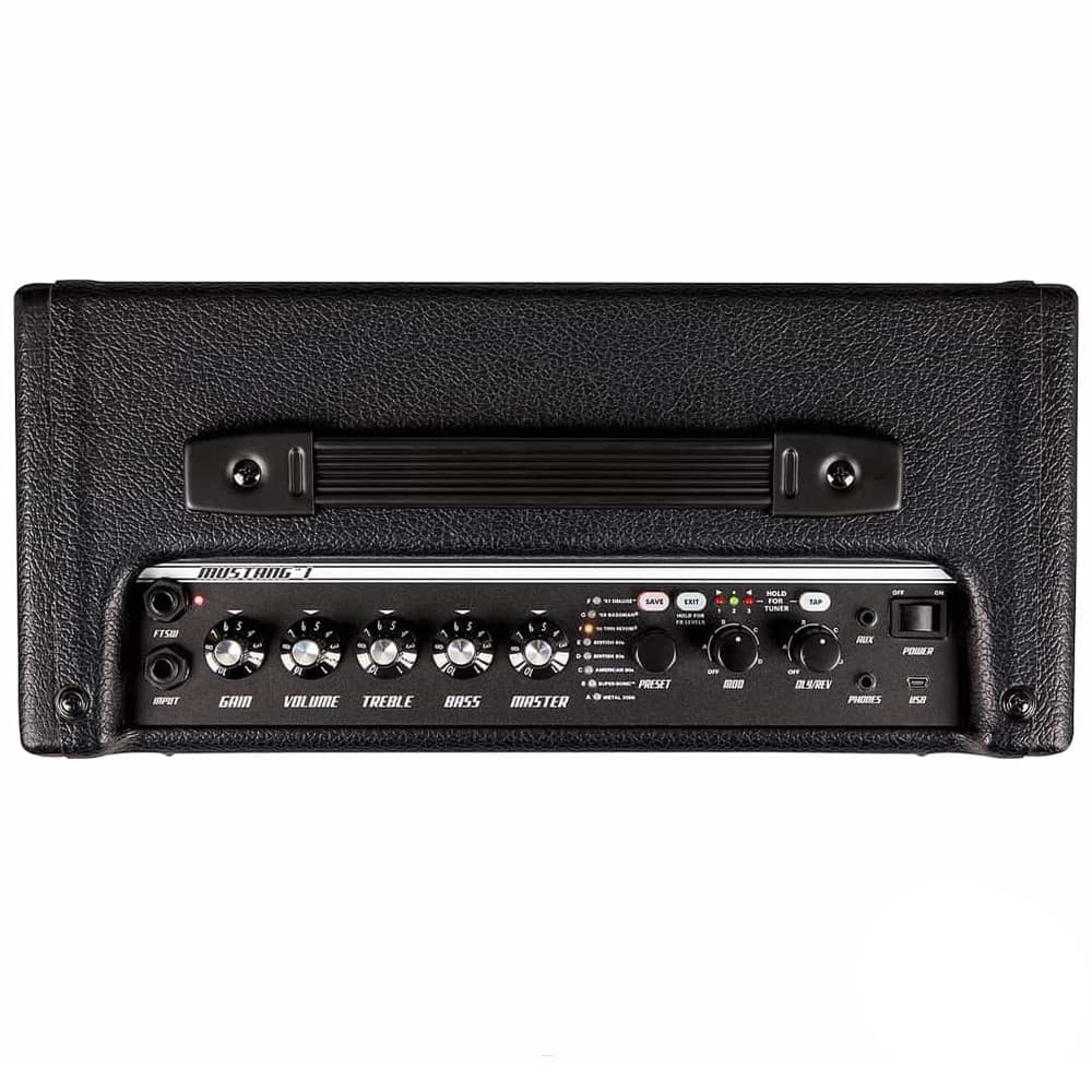 گیتار الکتریک آیبانز مدل Ibanez RG350DXZ به همراه آمپلی فایر فندر مدل MUSTANG 1.V2 با توان خروجی 20 وات با کیف و استند (دست دوم) — تصویر ۵