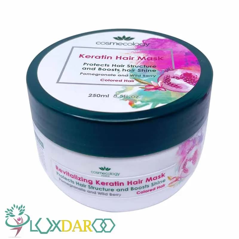 ماسک مو کراتینه موی رنگ شده کاسمکولوژی 250 میل