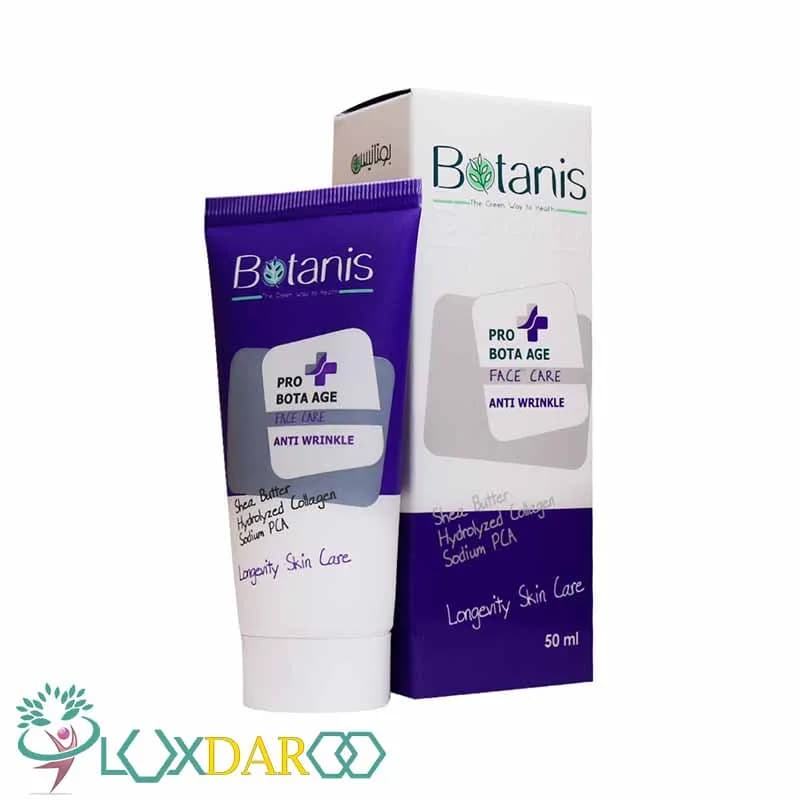 کرم ضد چروک حاوی کلاژن بوتانیس 50 میل
